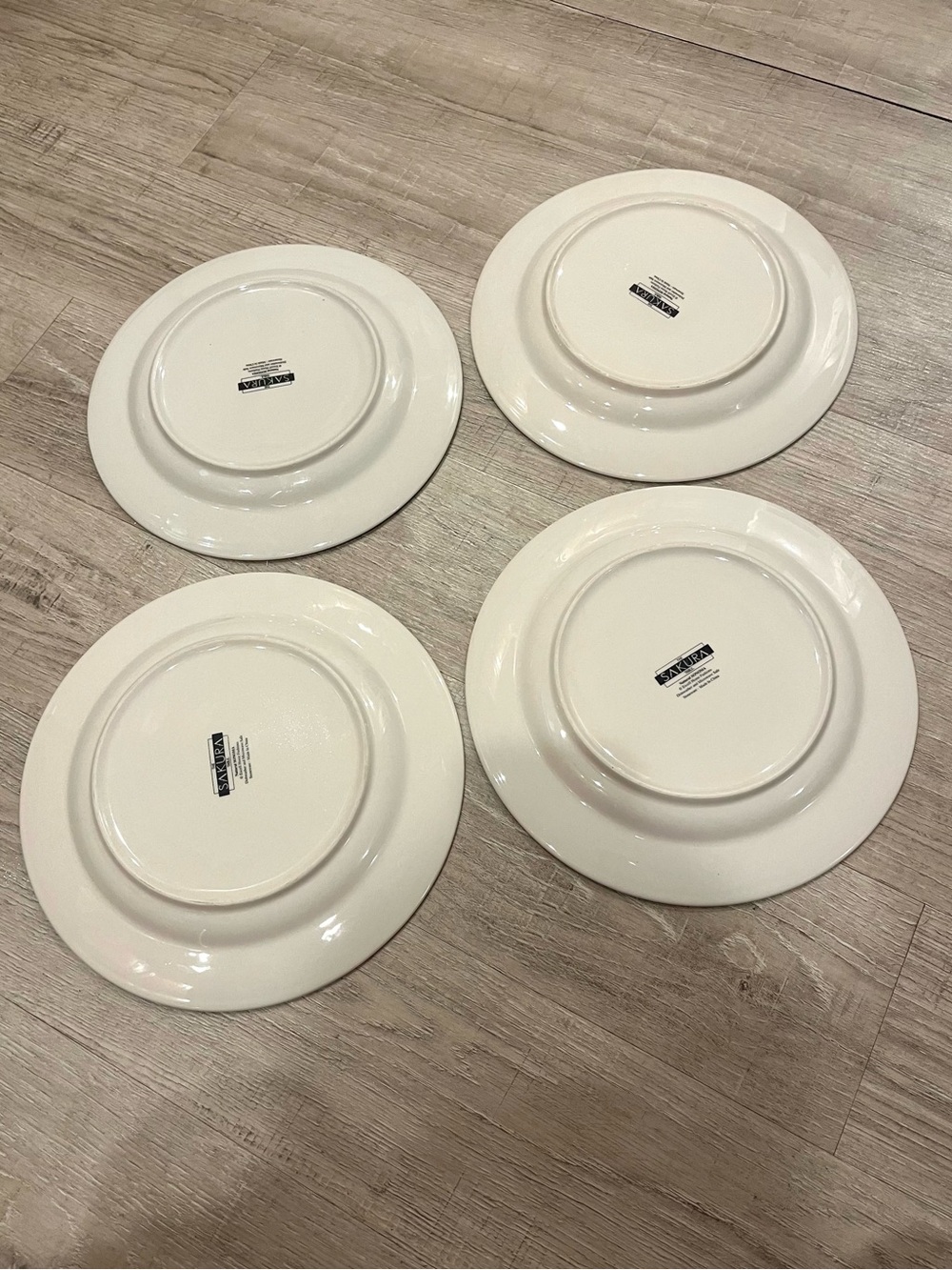Sakura Oneida Sonoma Fruit-Patterned 11” Dinner Plates Set of 4 - Picture 9 of 10